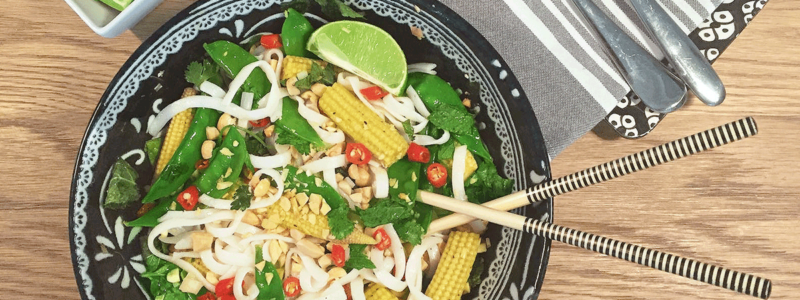 Thai Rice Noodle Salad recipe